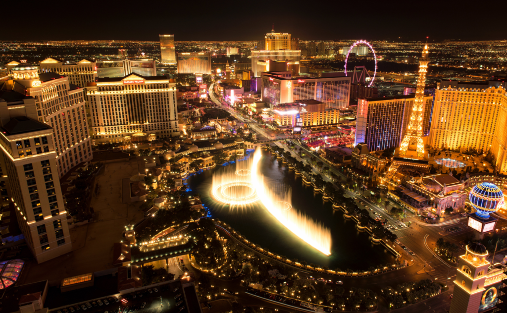 Las Vegas à noite