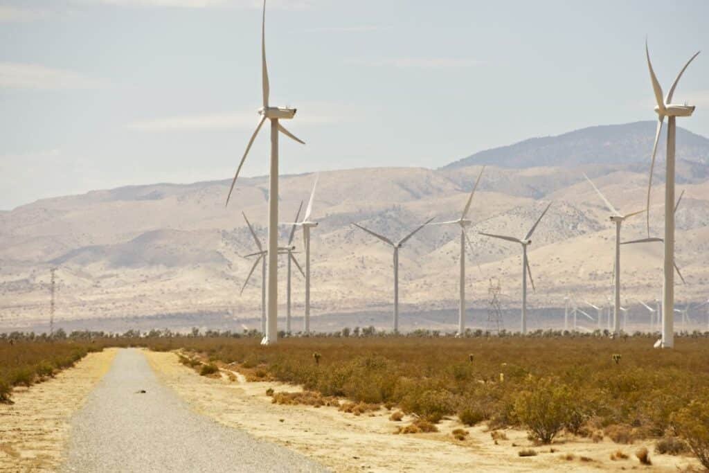 deserto de mojave estrada