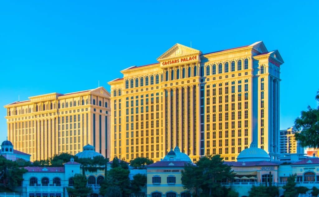 Caesars Palace paisagem