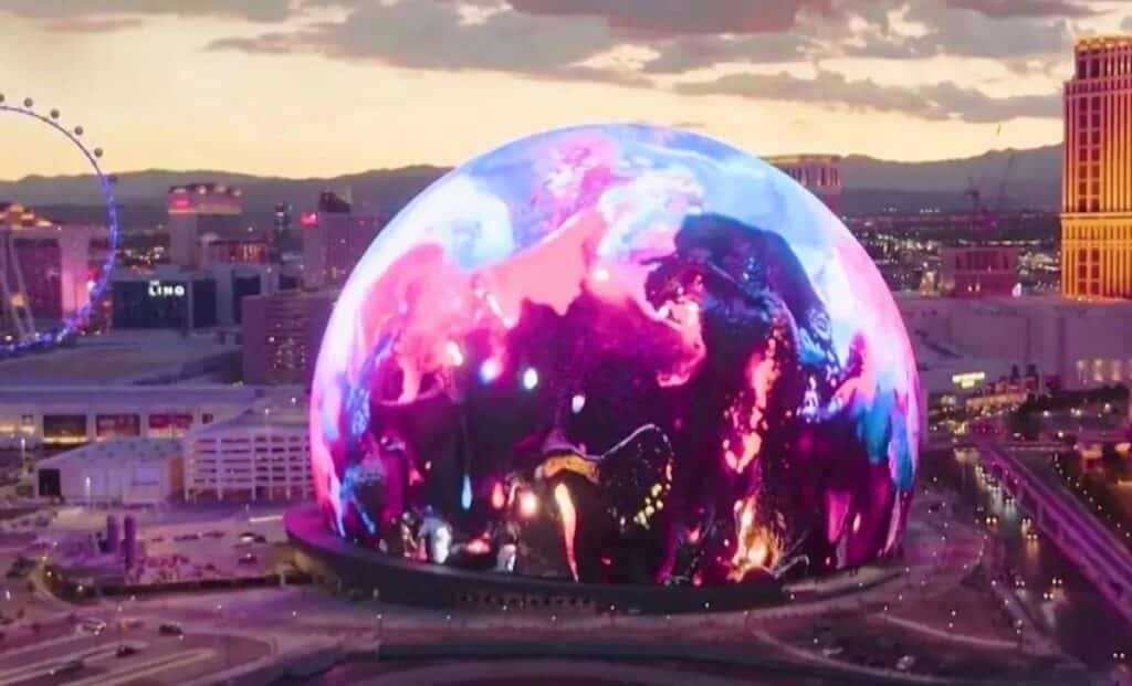 The Sphere paisagem