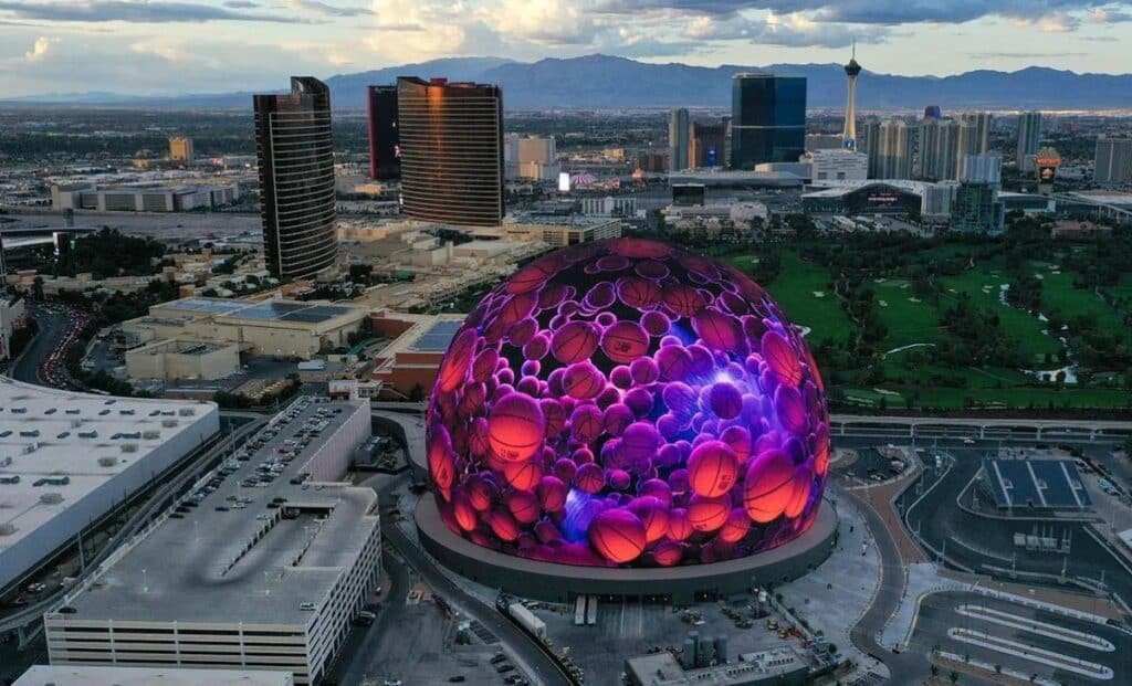 The Sphere paisagem
